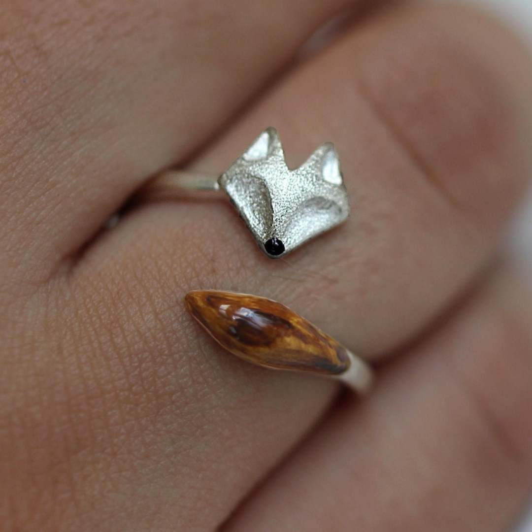 Fablewood Fox Totem Adjustable Ring