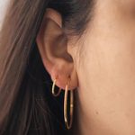 Load image into Gallery viewer, Lightweight Hoops Gold and Silver Earrings (4 Pack)
