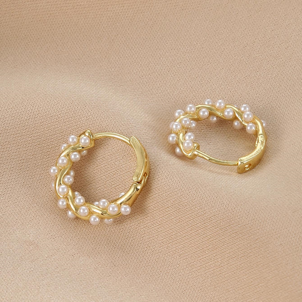 Faux Pearl Earrings Chic Pearl Earrings
