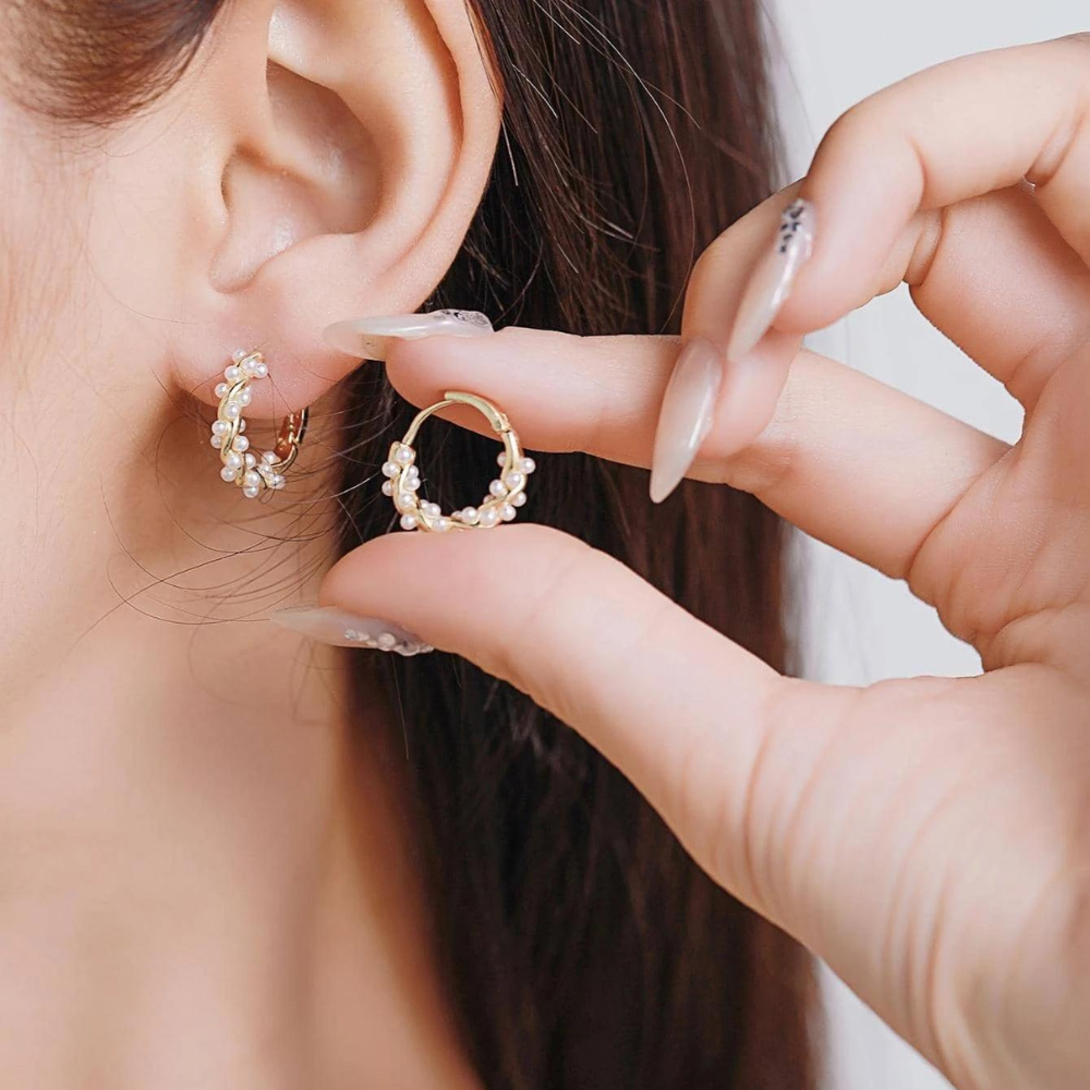 Faux Pearl Earrings Chic Pearl Earrings
