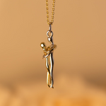 Load image into Gallery viewer, Love Hug Pendant Couple Embrace Necklace
