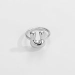 Load image into Gallery viewer, Cute Bubble Letter Initial Ring
