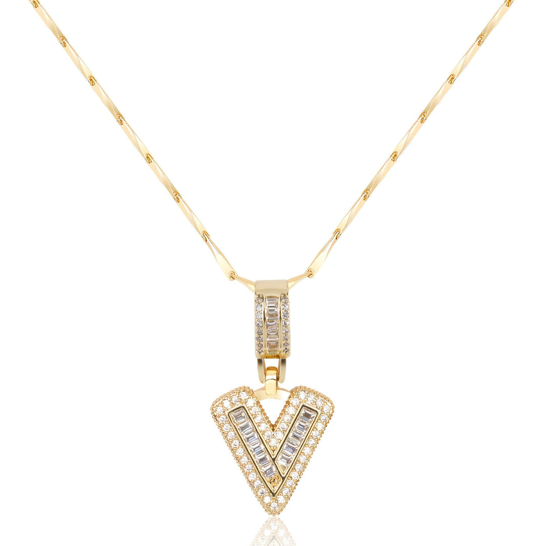 Bold Initial Necklace