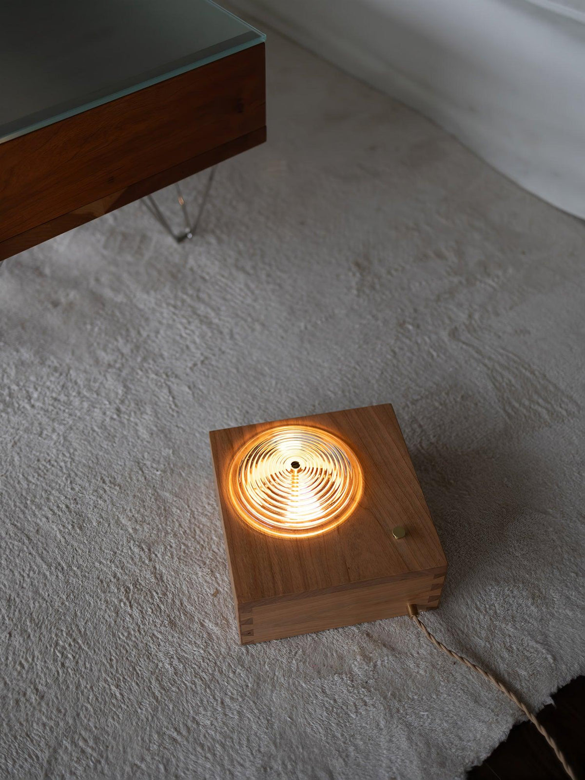 Circular Glass Vintage Inspired Wall Sconce