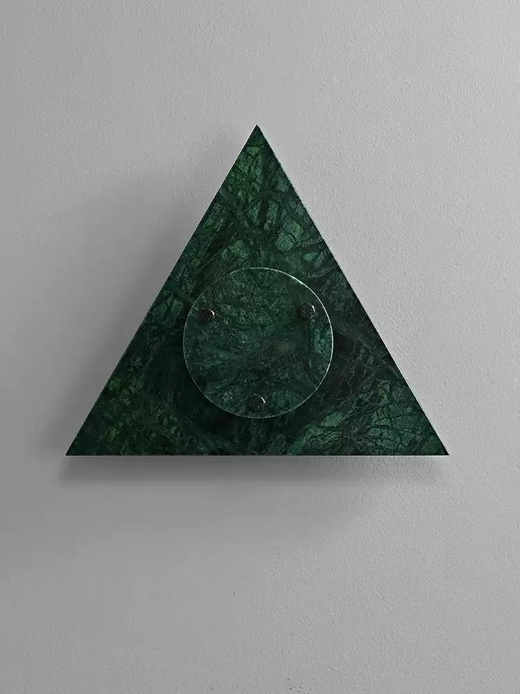 Triangular Marble Contemporary Wall Light