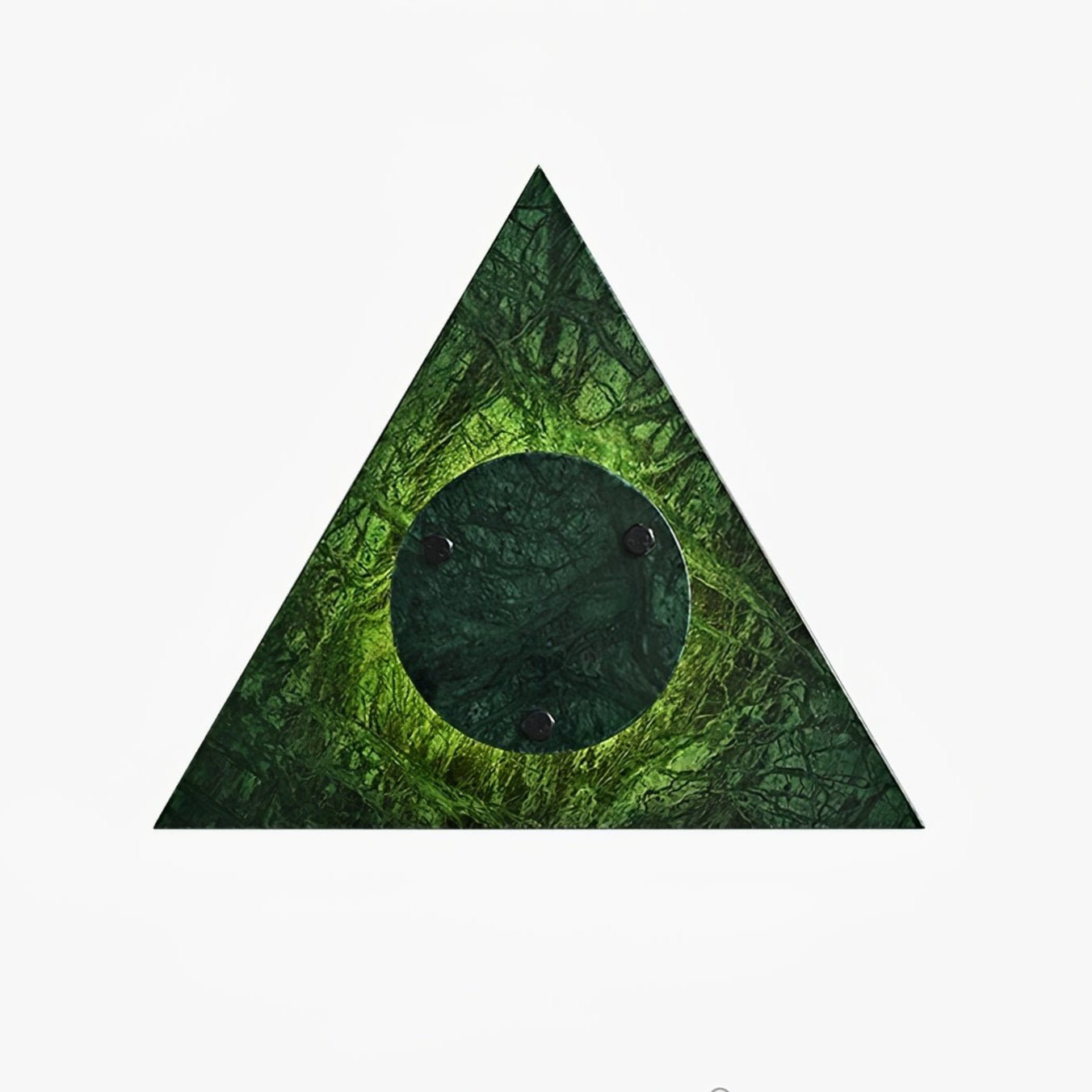 Triangular Marble Contemporary Wall Light