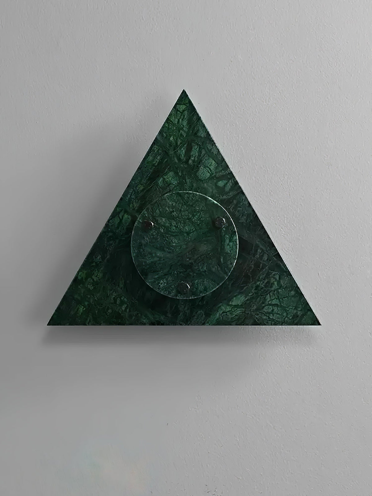 Triangular Marble Contemporary Wall Light