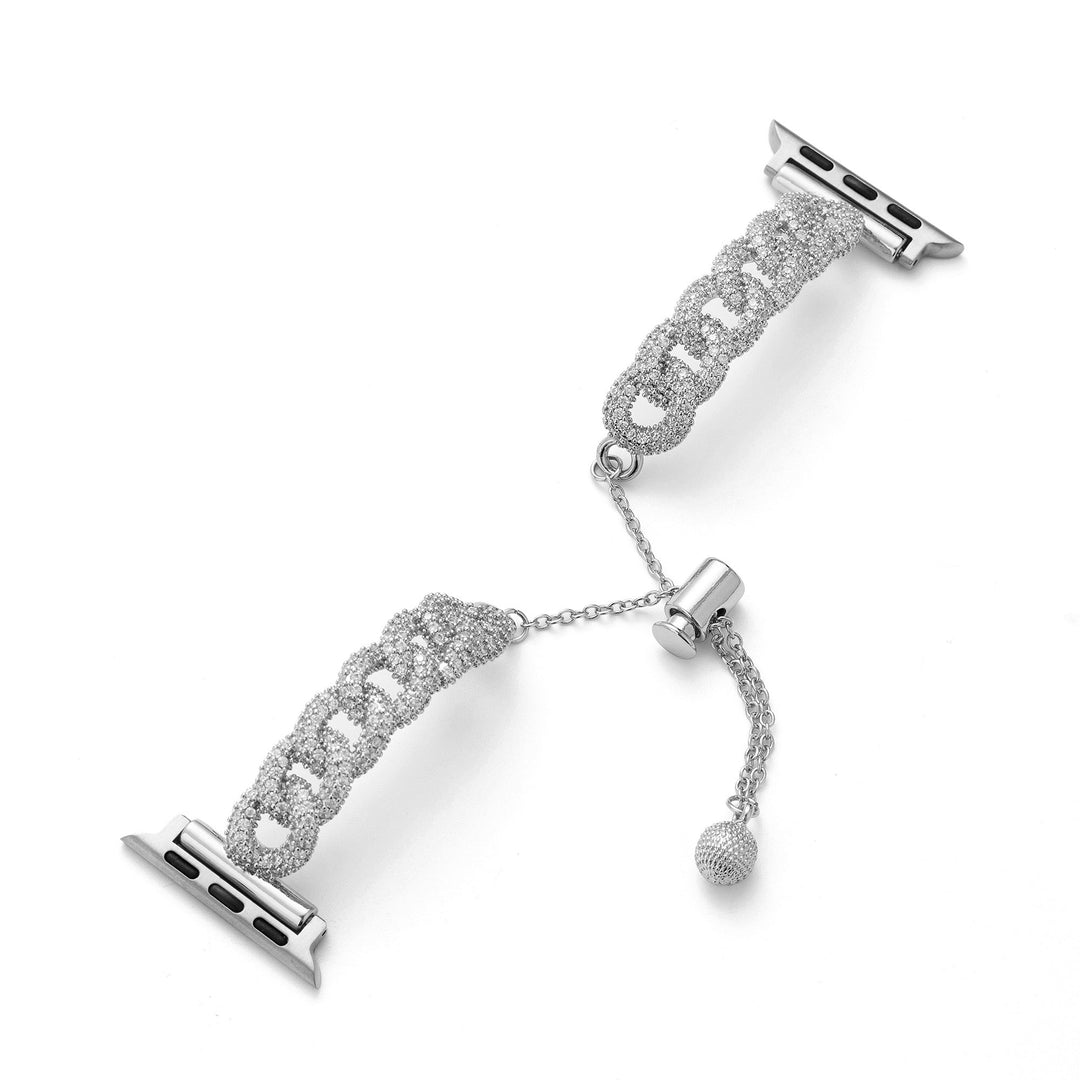 Modern Copper Zircon Apple Watch Bands for Women