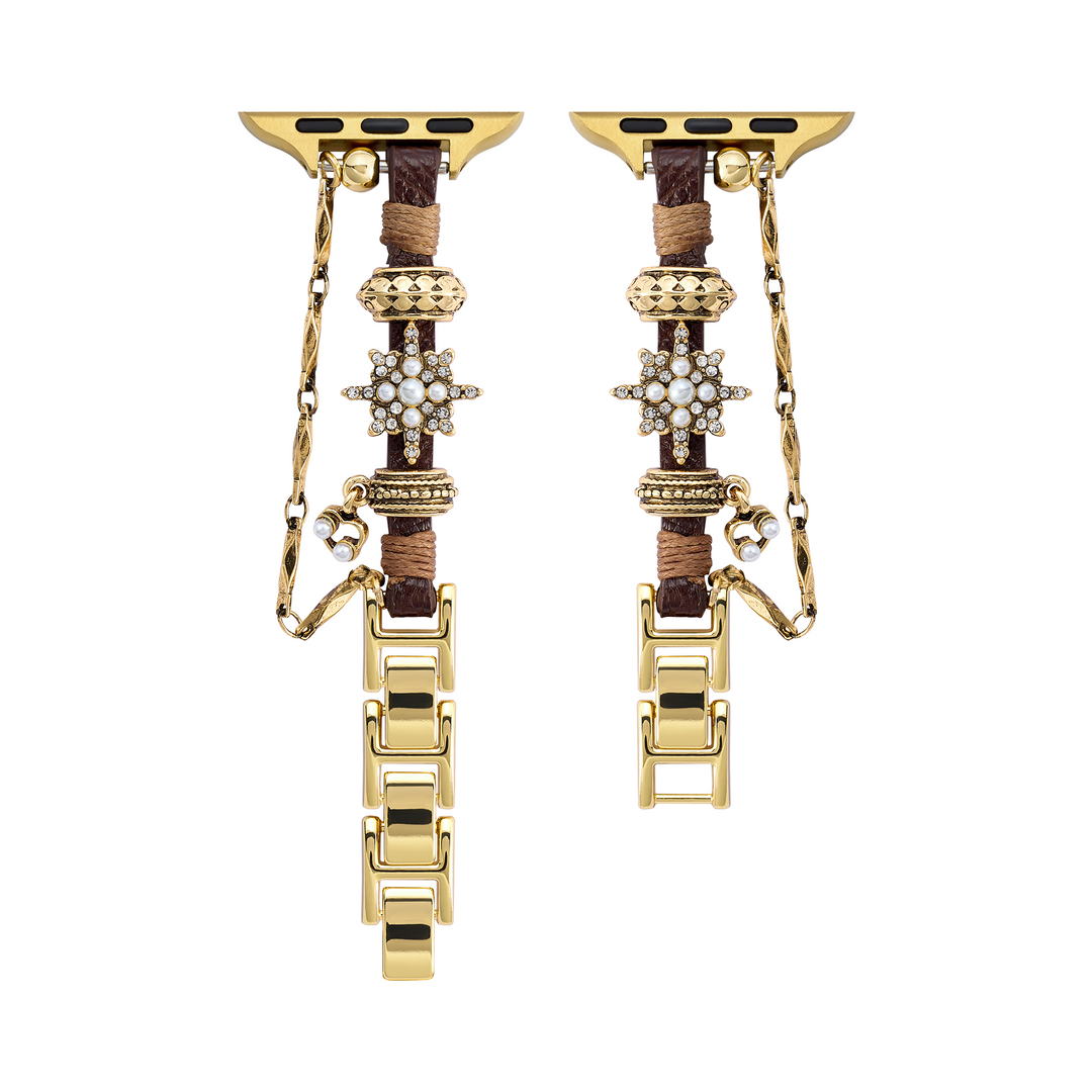 Dazzling Metal Vintage Apple Watch Bands for Women