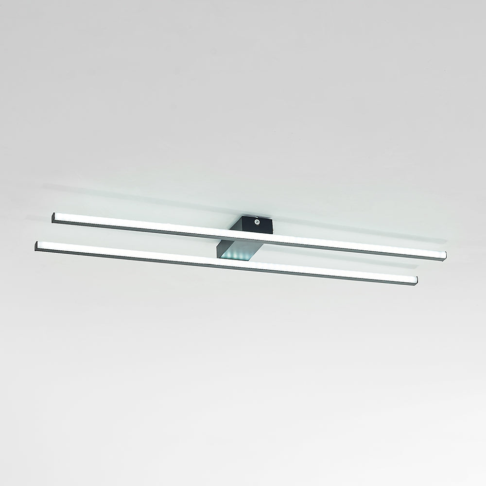 Contemporary Flush Mount Ceiling Light with Integrated LED