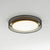 Gold Round Flush Mount Ceiling Light