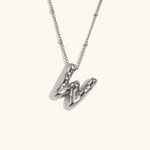 Load image into Gallery viewer, Balloon Gold Initial Necklace
