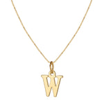 Load image into Gallery viewer, 14k Sleek Serif Initial Necklace
