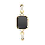 Load image into Gallery viewer, Sleek Metal Woven Apple Watch Bands for Women
