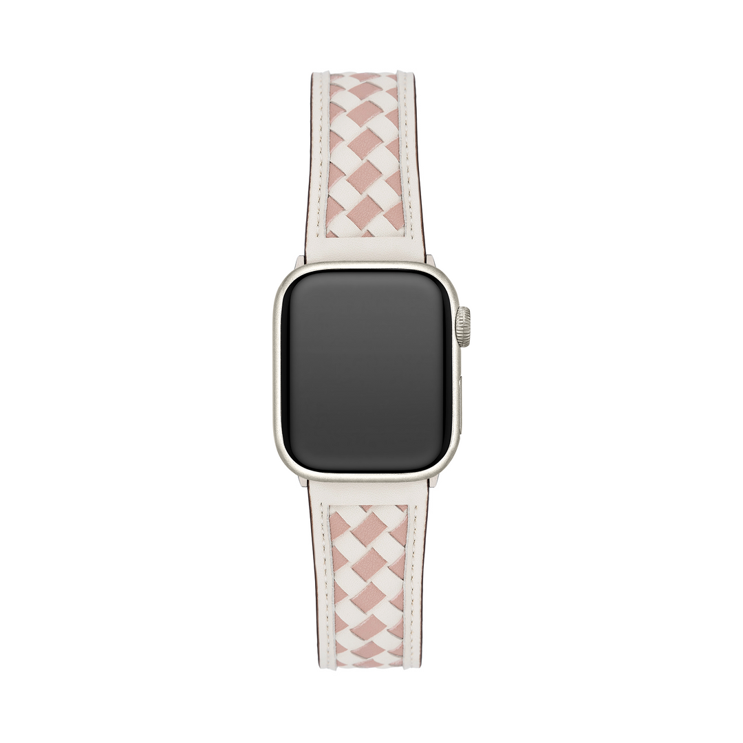 Classic Leather Braided Apple Watch Bands for Women