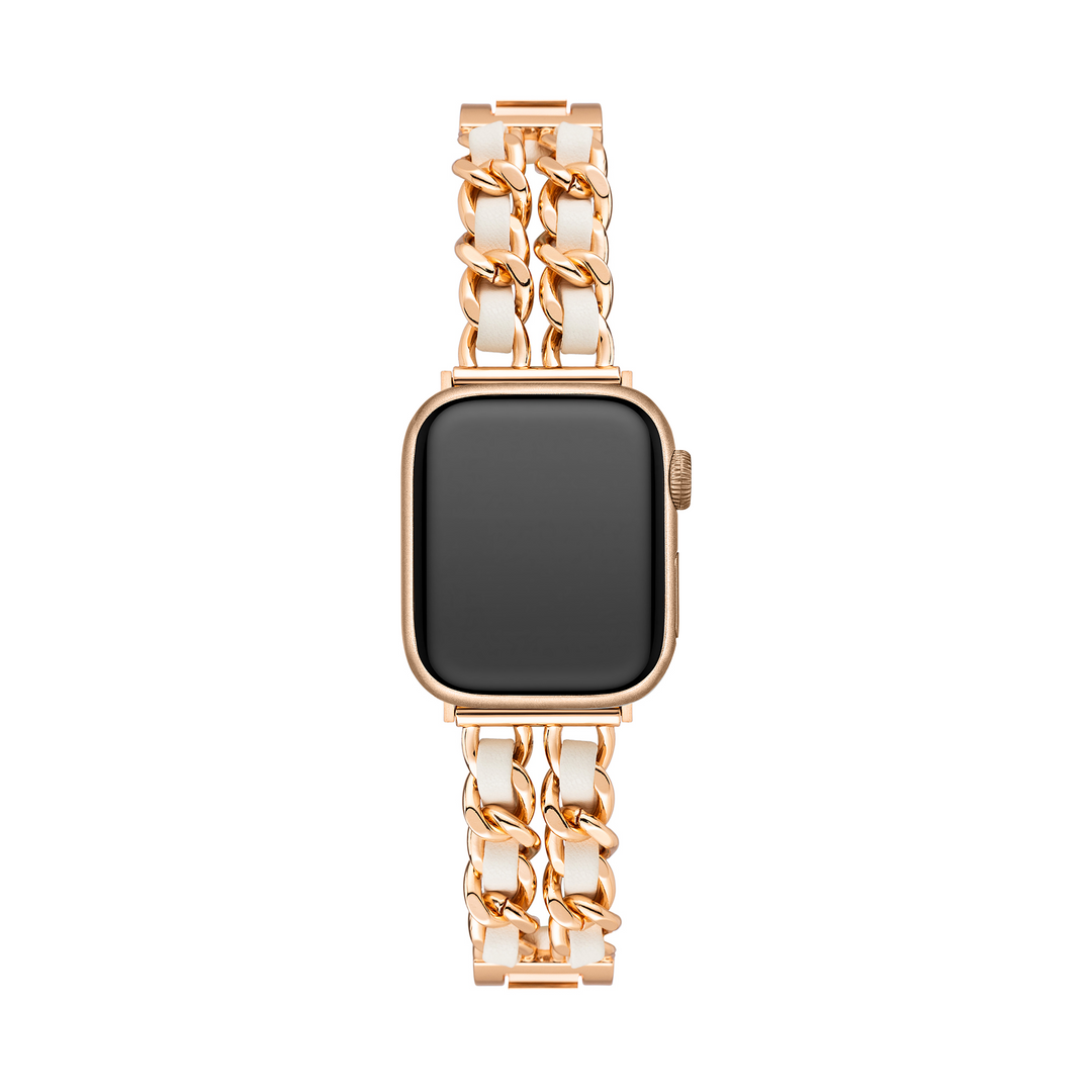 Classic Metal Twist Apple Watch Bands for Women