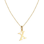 Load image into Gallery viewer, 14k Sleek Serif Initial Necklace
