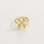 Load image into Gallery viewer, Cute Bubble Letter Initial Ring
