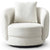 Plush Grey Boucle Lounge Chair for Stylish Living Spaces