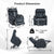 Black Electric Power Lift Recliner Chair With Remote Control