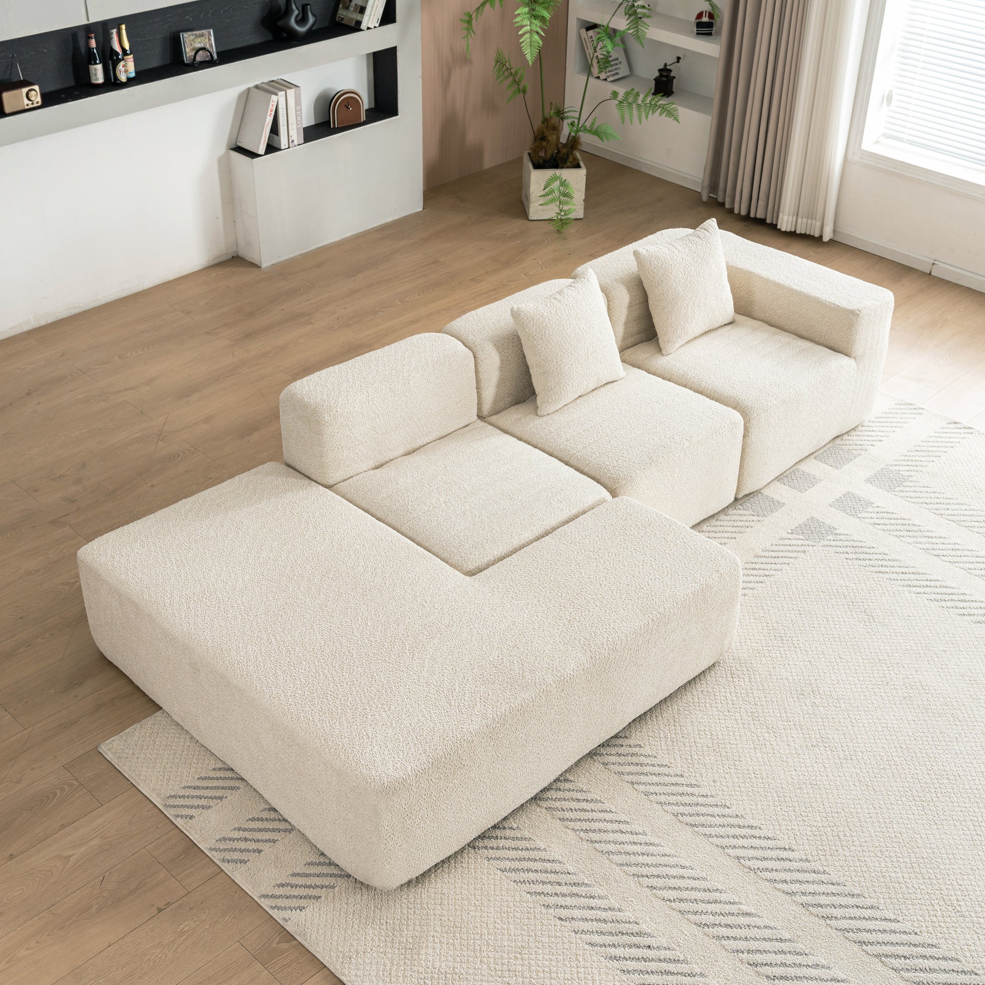 Chamonix Modular Sectional Sofa in Beige