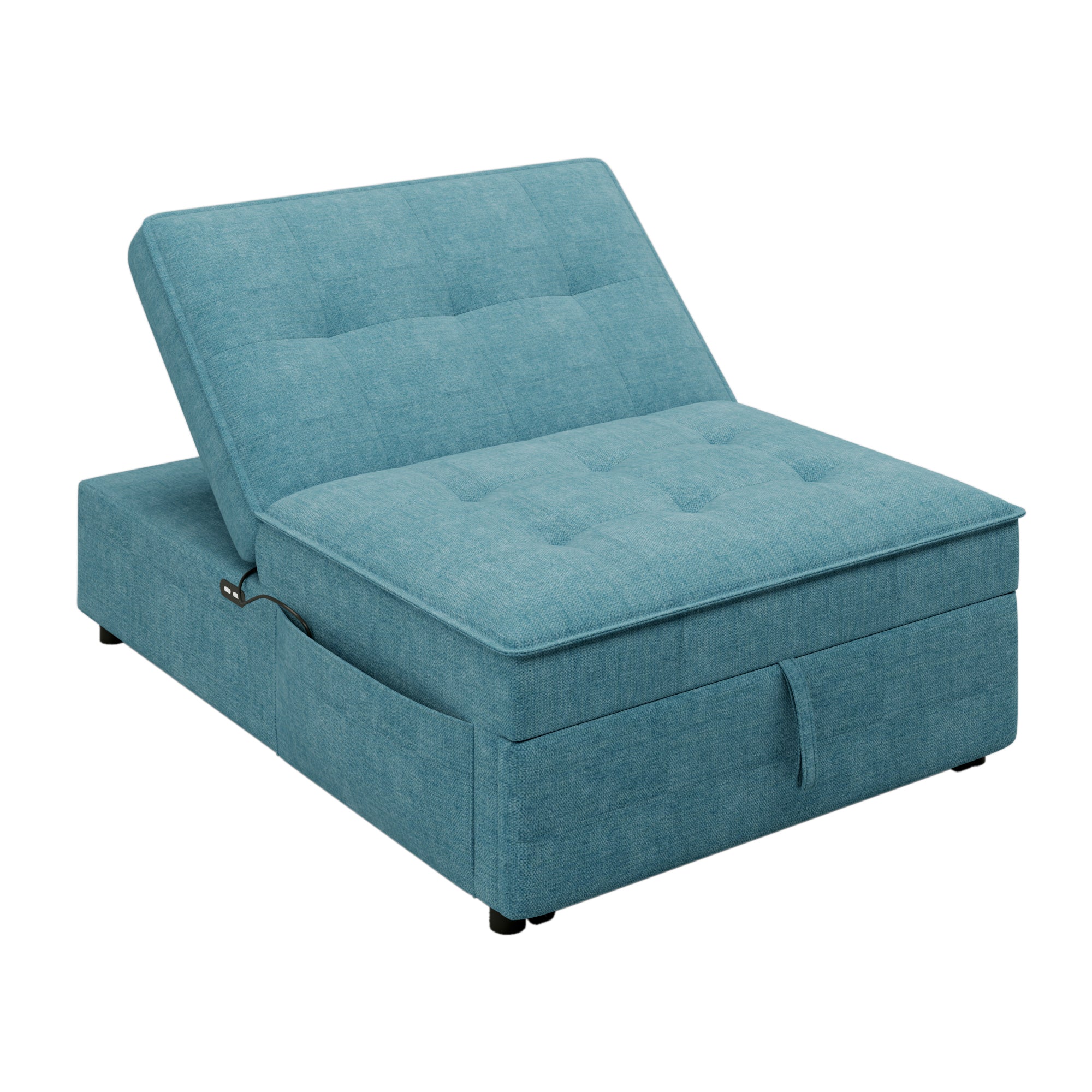 Teal 4-in-1 Sofa Bed Chair