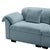 Lagos Velvet Modular Sofa in Blue