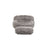 Shaggy Bean Bag Chair with Ottoman and Handle In Gray