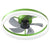 Modern Green Ceiling Fan with Lights and Remote Control