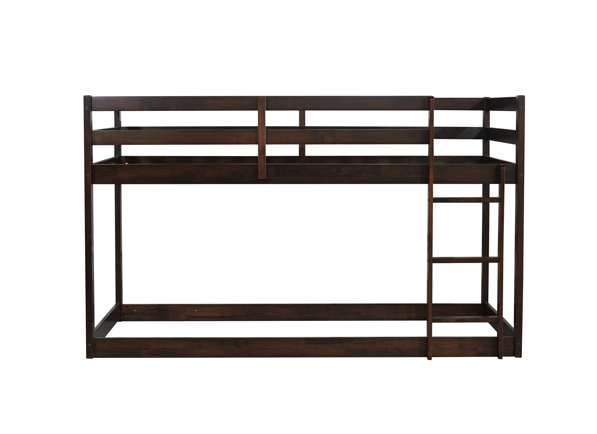 Twin Over Twin Loft Bed in Espresso Finish