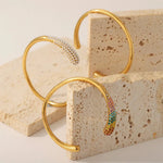 Load image into Gallery viewer, Accented Classy Bangle Cuff Bracelets
