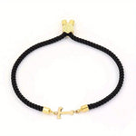 Load image into Gallery viewer, Adjustable Angled Serif Letter Initial Bracelets
