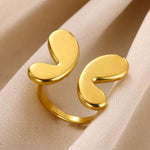 Load image into Gallery viewer, Adjustable Bubble Butterfly Wings Ring

