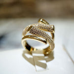 Load image into Gallery viewer, Adjustable Layered Diamond Ring
