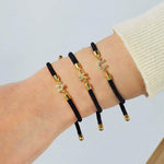 Load image into Gallery viewer, Adjustable Letter Initial Bracelets
