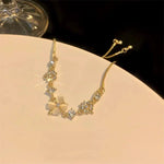 Load image into Gallery viewer, Adjustable Lucky Four Leaf Clover Bracelet

