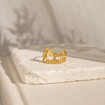 Load image into Gallery viewer, Adjustable Personalized Name(s) Wrap Ring
