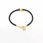 Load image into Gallery viewer, Adjustable Shape Letter Initial Bracelets
