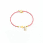 Load image into Gallery viewer, Adjustable Shape Letter Initial Bracelets
