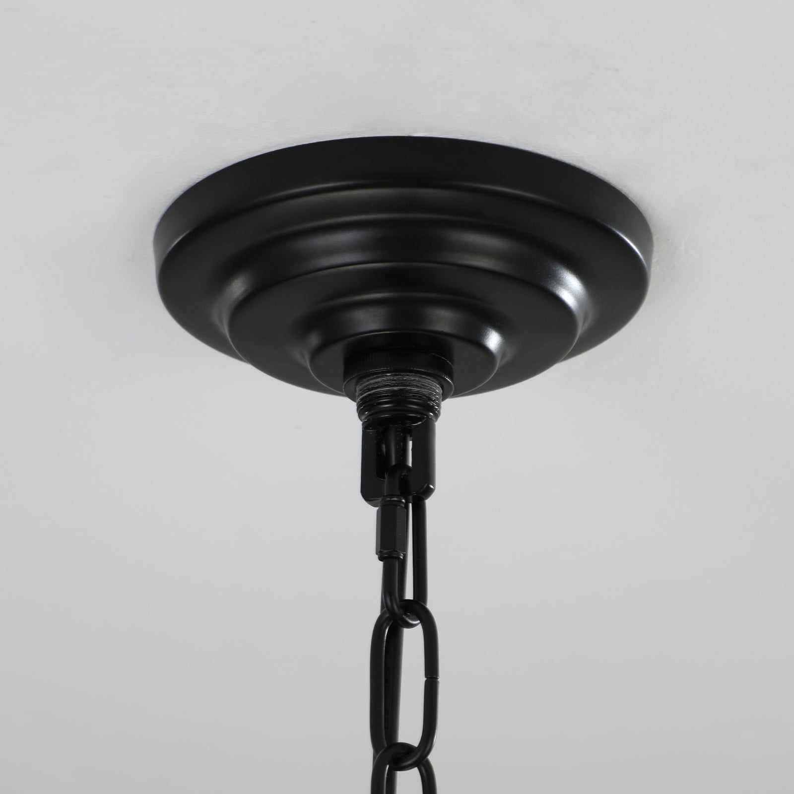 AESTIN'S DECOR Ceiling Light 8-Light Farmhouse Chrome Foyer Chandelier