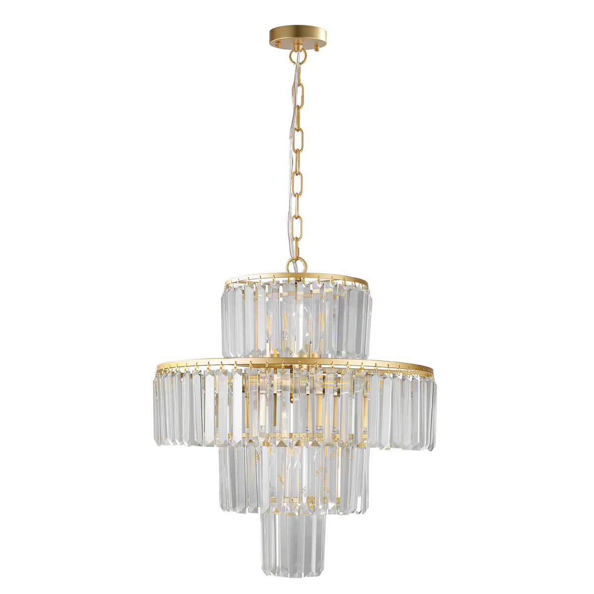AESTIN'S DECOR Ceiling Light Luxury Crystal Chandelier Modern Pendant Light Fixture