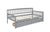 Gray Twin-Size Pine Wood Daybed with Storage Drawers, Sofa Bed Design