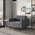 Elegant Grey Velvet Lounge Chair for Stylish Living Spaces