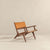 Luxury Teak Wood Lounge Chair for Elegant Living Spaces