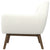 Luxury White Boucle Lounge Chair for Elegant Living Spaces