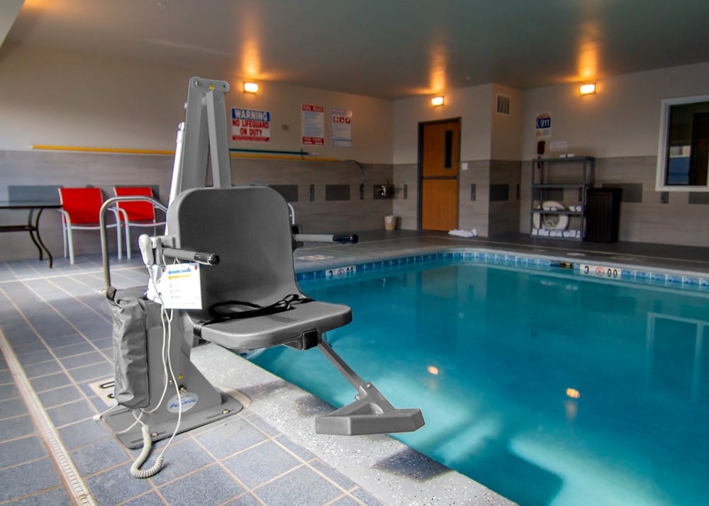 AQUA CREEK Gray Admiral Pool Lift - F-ADMRL