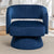 Swivel Barrel Chair, Velvet Accent Armchair - 360° Swivel, Stylish for Living Room/Bedroom, Comfortable Velvet Material