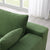 Addis 4-Seat Modular Convertible Sofa in Green