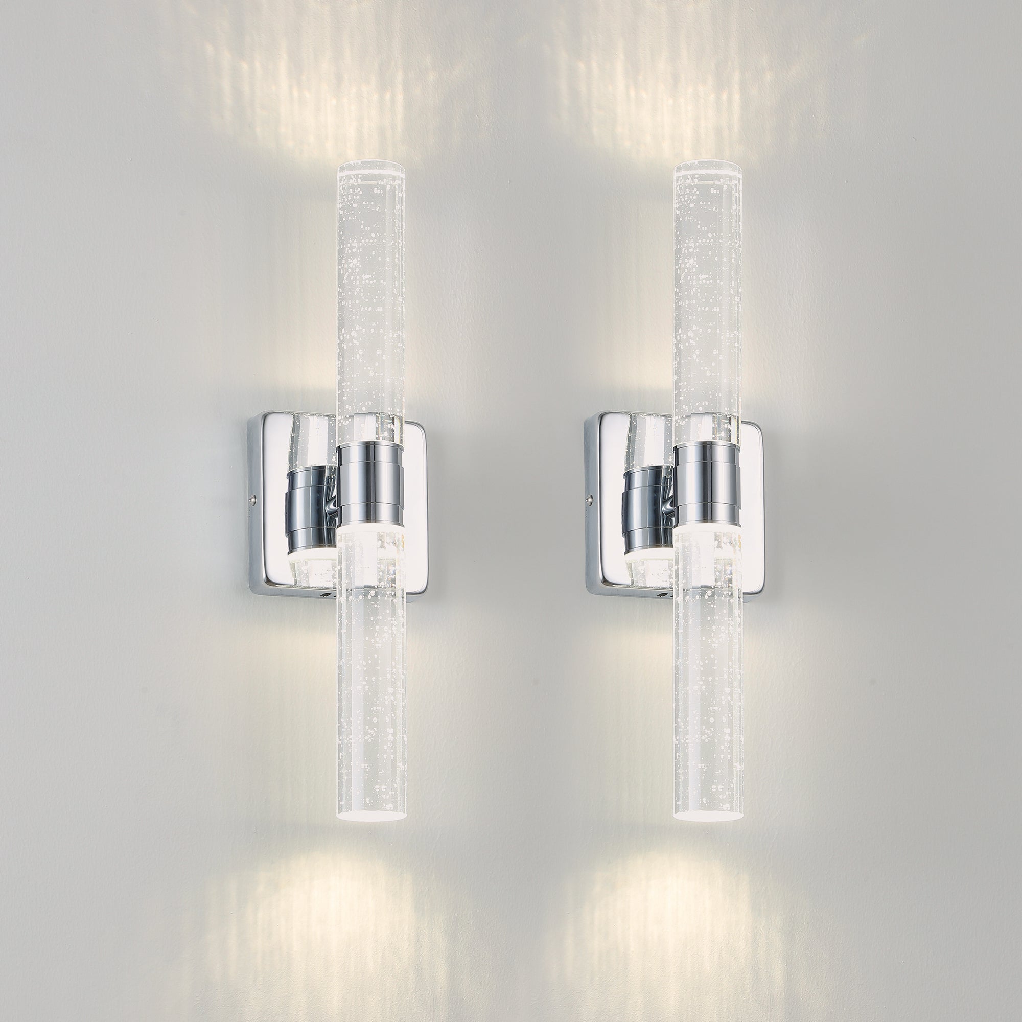 Minimalist Contemporary Crystal Wall Light