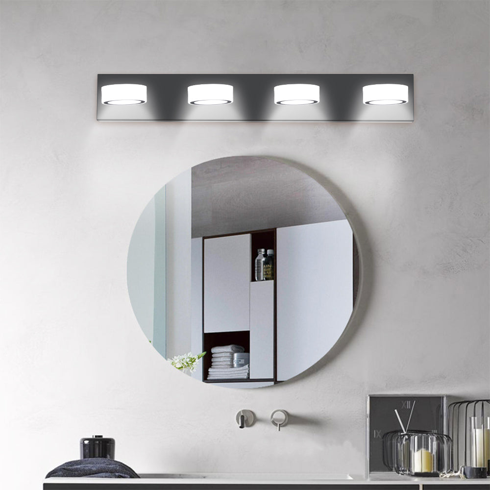 Aestin's LED Modern Black 4-Light Vanity Light Fixture